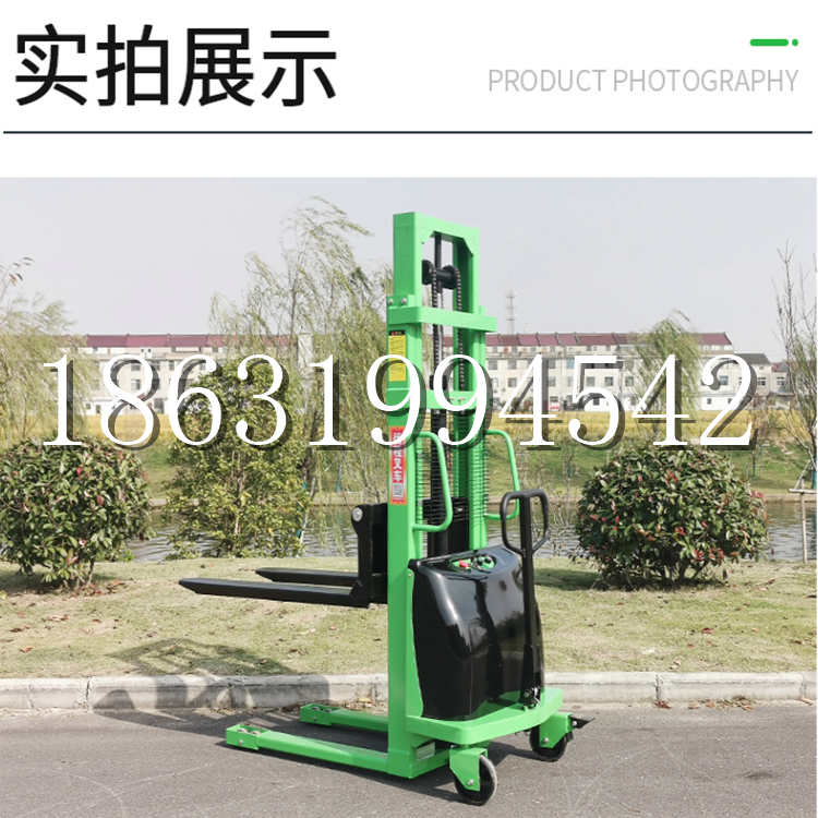 南郑区电动叉车堆高车液压铲车电瓶1吨2吨站驾步行式小型全自动叉车